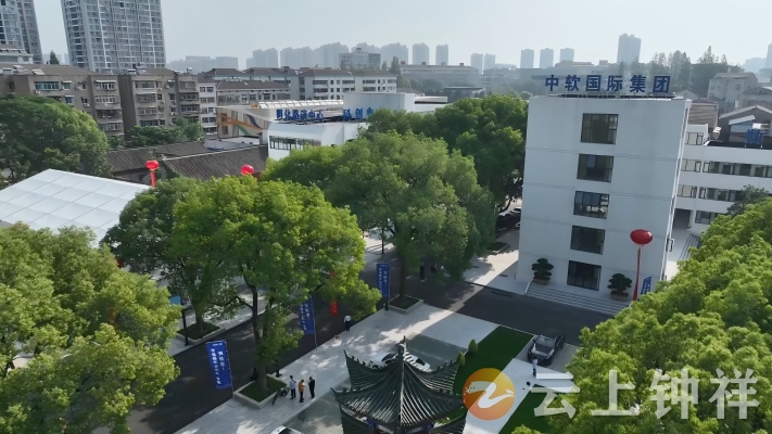 【聚力建支点冲刺双过半】起步就起势！钟祥市中软数字产业园开园即迎20家企业入驻