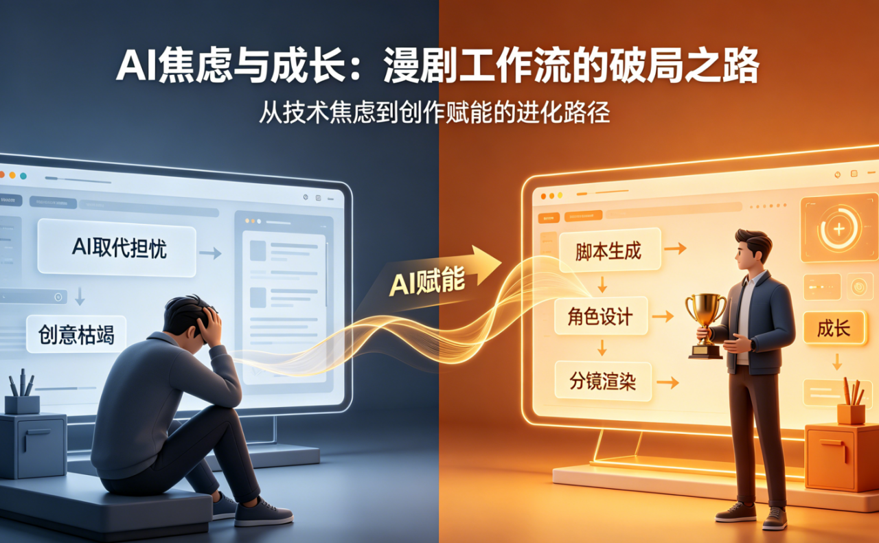 别再焦虑AI抢你饭碗！真正淘汰你的，从来不是技术而是固步自封