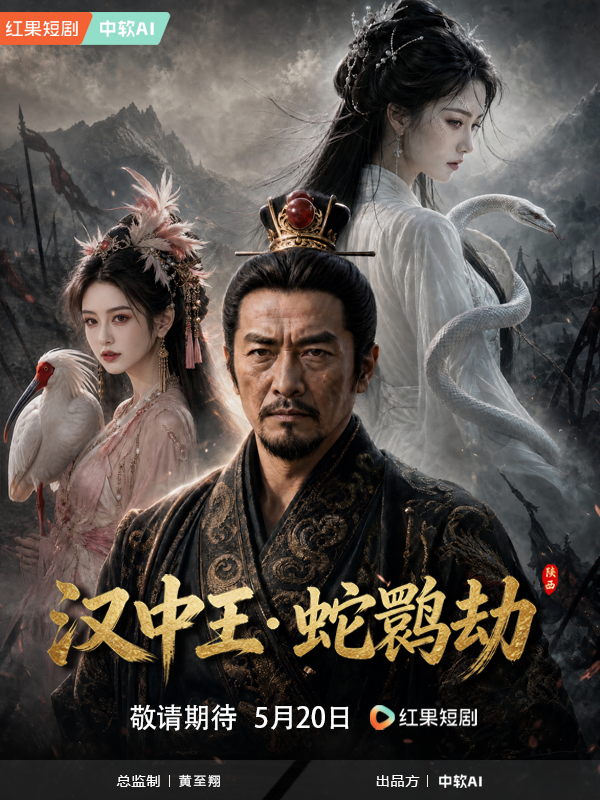 5.20号!红果首播!中软制作汉中首部文旅AI短剧《汉中王:蛇鹮劫》开启东方奇幻文旅新篇章